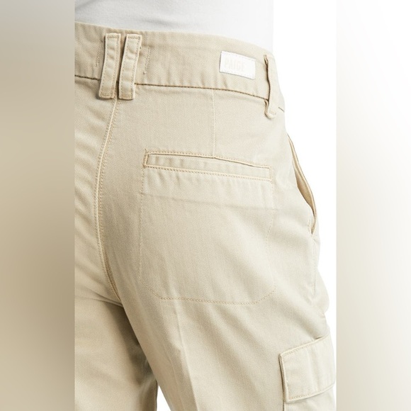 PAIGE DENIM Dion High Waist Cargo Trouser Flare Pants - Picture 5 of 13